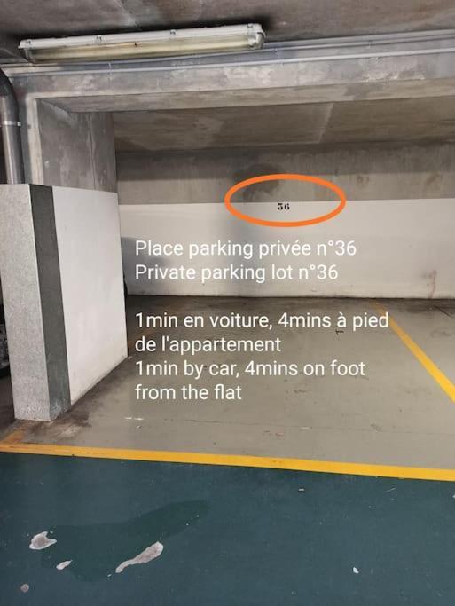 Studio 4 Pers, Terrasse, Climatisation, Parking Inclus كان المظهر الخارجي الصورة